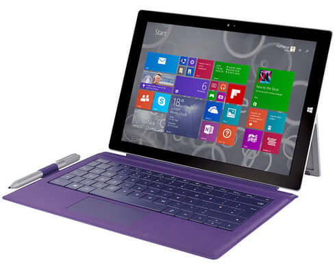 Ремонт материнской платы на планшете Microsoft Surface 3